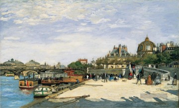 Pierre Auguste Renoir Werke - die Pont des arts Pierre Auguste Renoir